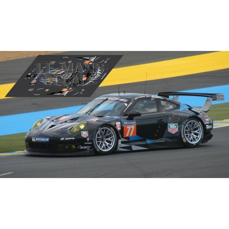 Porsche 911 RSR - Le Mans 2014 nÂº77 - LEMANSDECALS