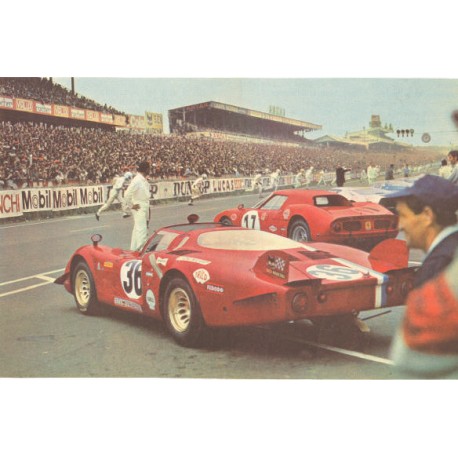 Alfa Romeo 33/2 - Le Mans 1969 nº36 - LEMANSDECALS