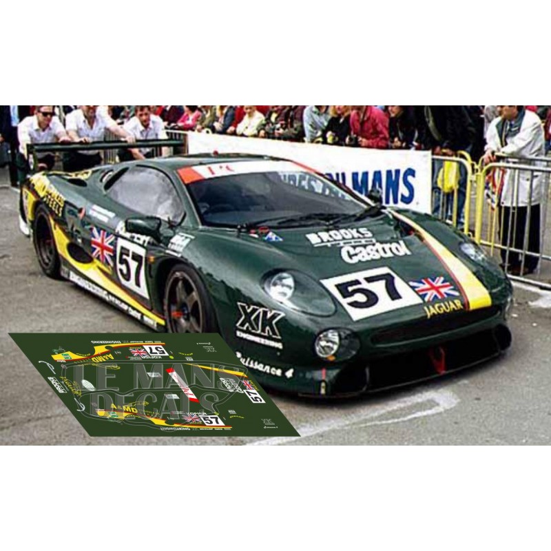 Jaguar XJ220C - Le Mans 1995 nº57 - LEMANSDECALS